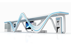 準(zhǔn)格爾旗現(xiàn)代化候車亭煥新城市出行